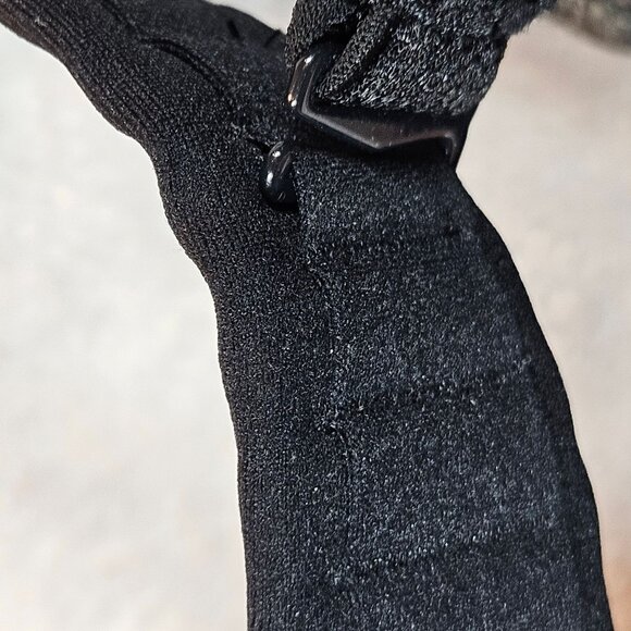 Livi Active Molded Underwire Sports Bra Womens 40F Black Gray High Support - Picture 7 of 15